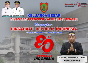 KADIS ESDM PROV. KALTENG - HUT RI KE 80 LANGKAH KALTENG