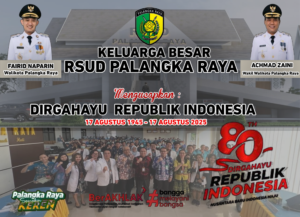 RSUD PALANGKA RAYA HUT RI KE 80 LANGKAH KALTENG